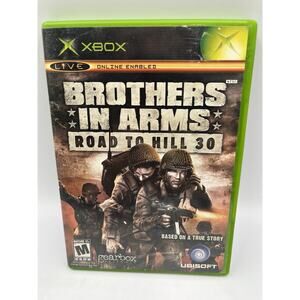 Brothers in Arms: Road to Hill 30 (Original Xbox) Complete w/ Manual - Tested